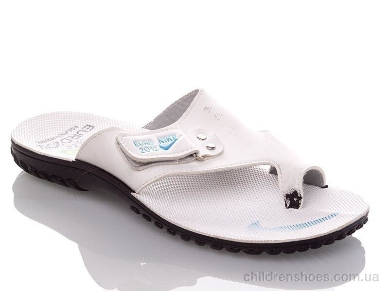 Шлепки Demur MN white-blue-lip P