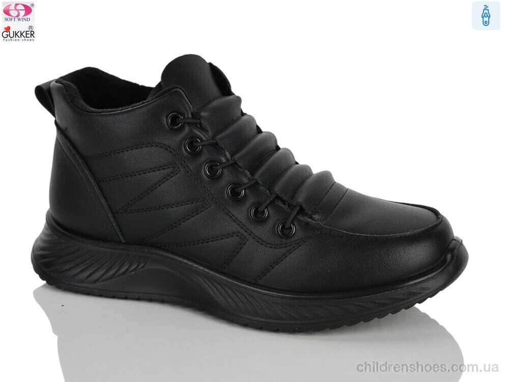 Ботинки YK4126 black Gukkcr / p. 36-41 / 8пар