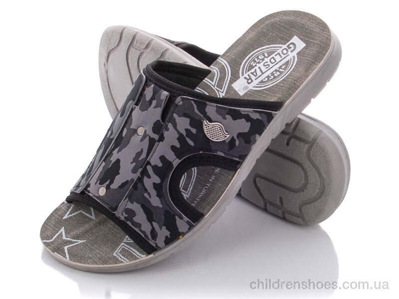 Шлепки Goldstar M6131-1 grey