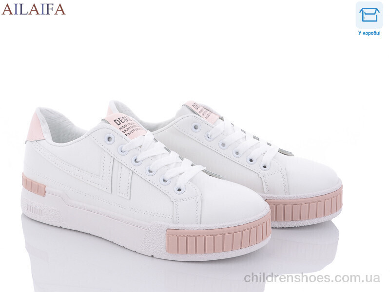 Кроссовки Aelida Z05-1 white-pink