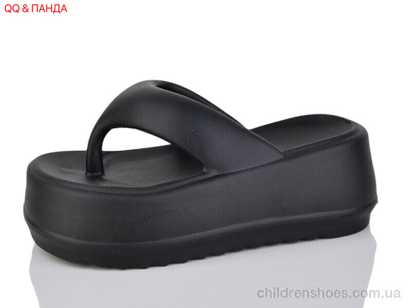 Вьетнамки 5107 black QQ&Панда / p. 35-40 / 8пар