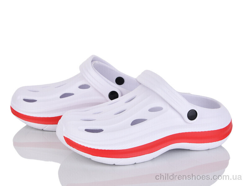 Кроксы No brand 813 white