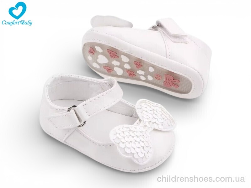 Пинетки 2362 білий Comfort-baby / p. 11-13 / 6пар
