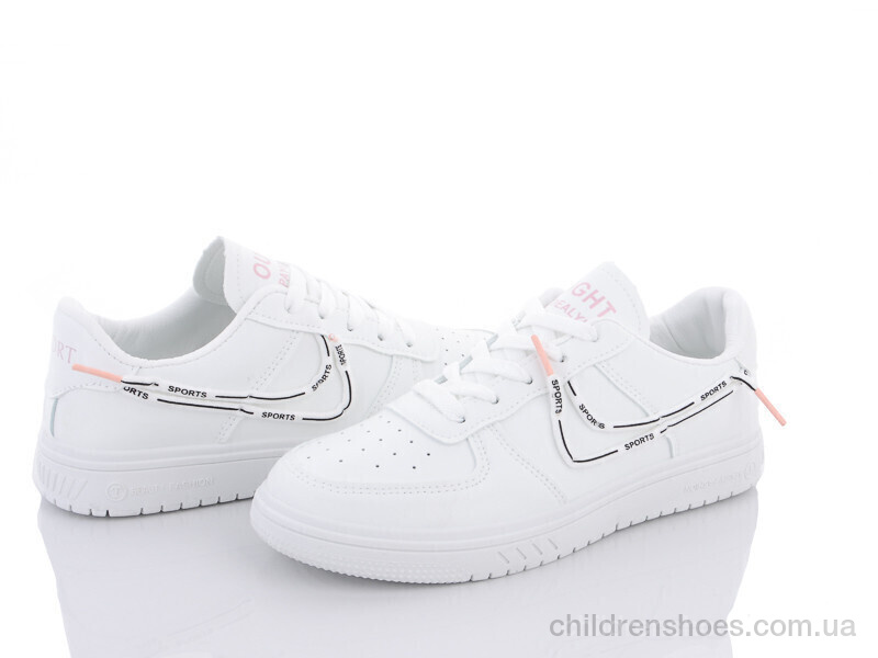 Кроссовки Violeta only one 176-11 white-pink