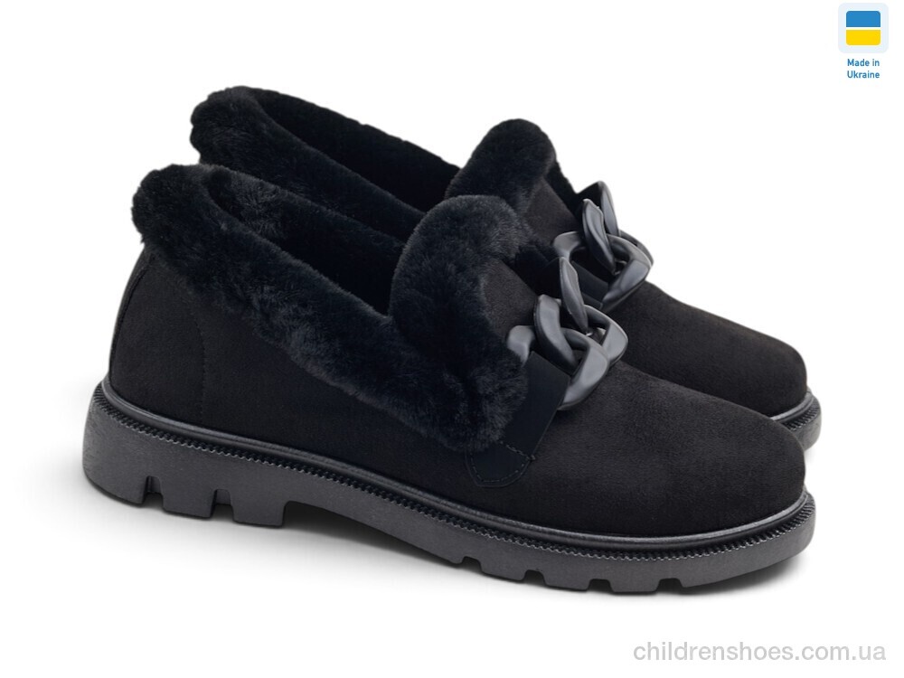 Туфли TJ103-1 чорний Rai shoes / p. 37-41 / 8пар