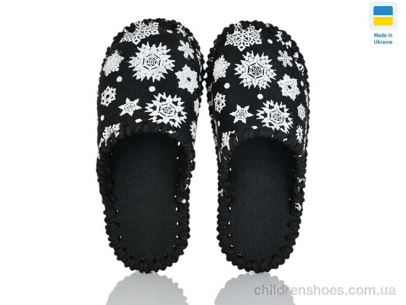 Тапки Vends 037 чорний