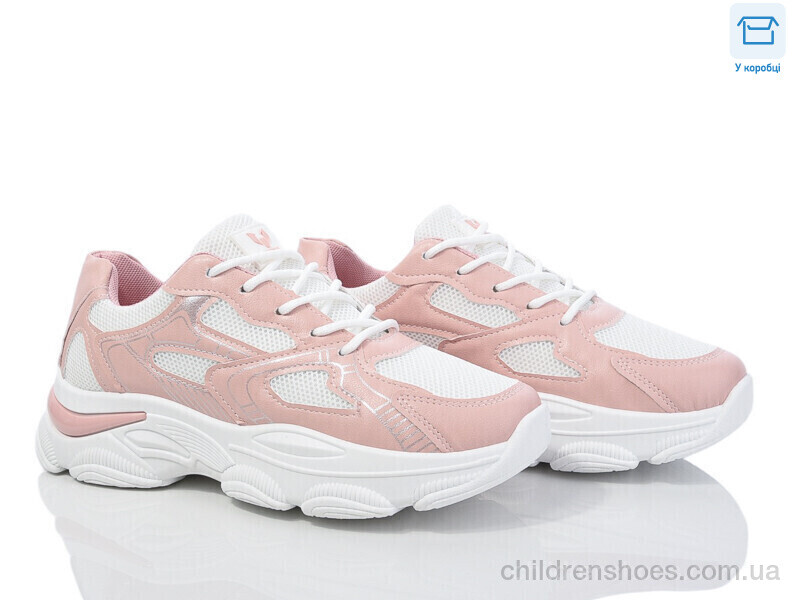 Кроссовки M-Style M3 white-pink