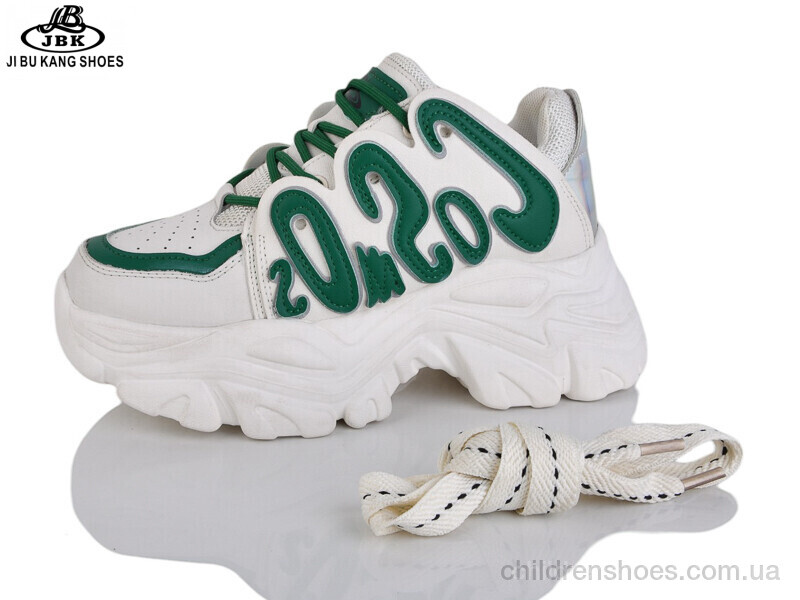 Кроссовки D0775 green Jibukang / p. 35-40 / 10пар