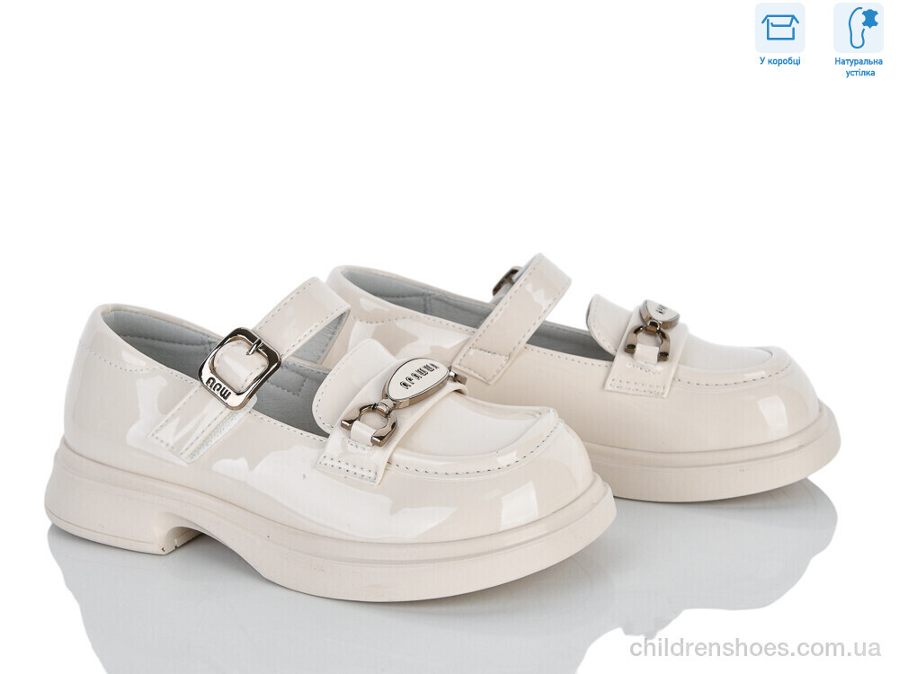Туфли ABC3682P beige Clibee-ShoSho / p. 27-31 / 6пар