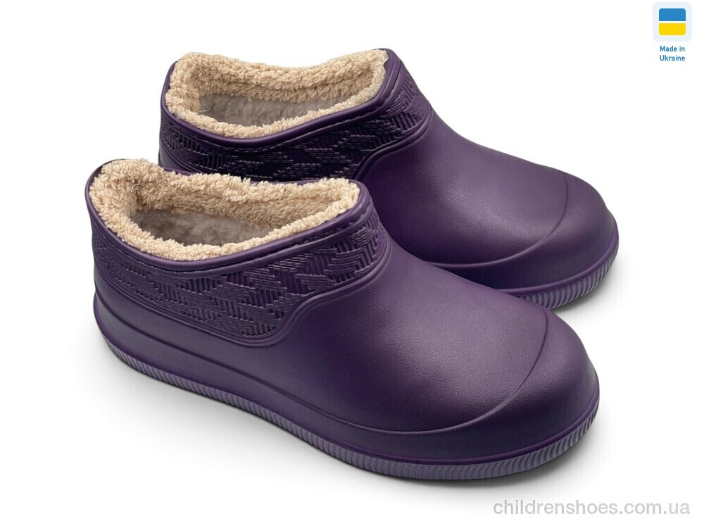 Галоши М970 фіолетовий Rai shoes / p. 37-41 / 8пар