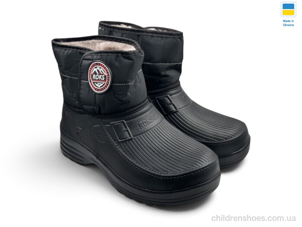 Сапоги из пены 55 чорний Rai shoes / p. 41-45 / 8пар