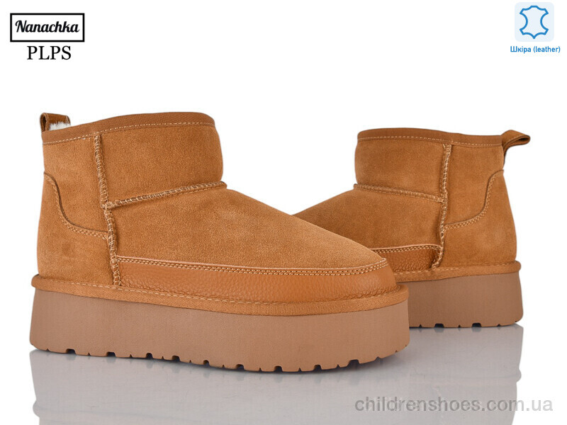 Угги A3303 camel PLPS-Nanachka / p. 36-40 / 6пар