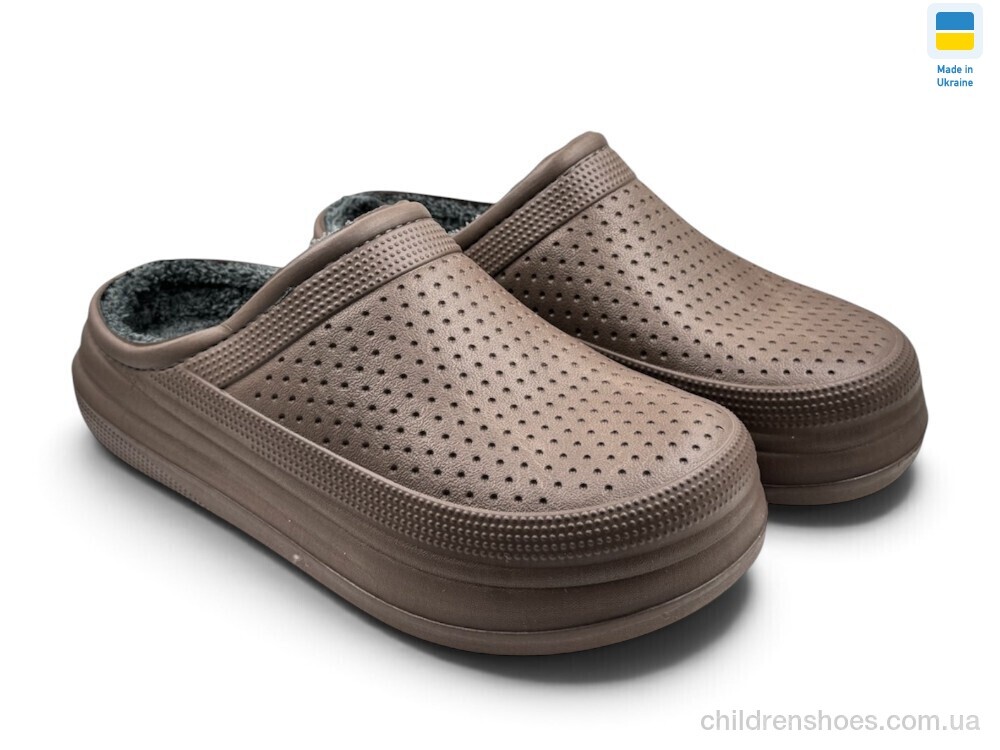 Сабо С115 коричневий Rai shoes / p. 41-45 / 6пар