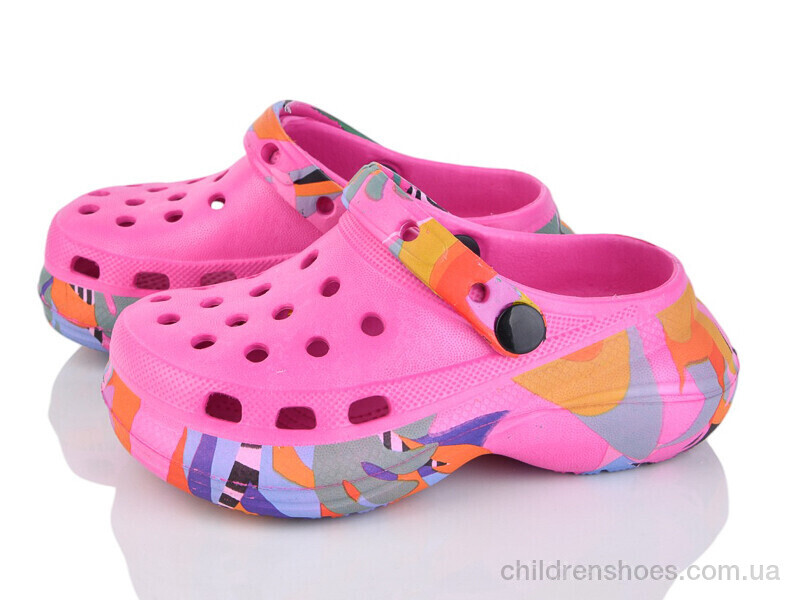 Кроксы No brand 816 pink