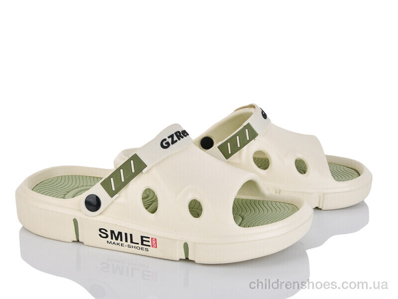 Шлепки No brand 806 green