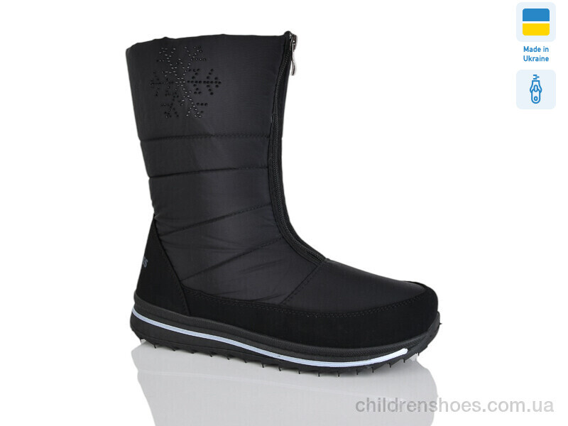 Дутики Progress 3114 чорний