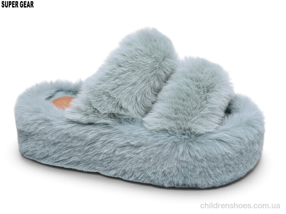Тапки CA08 green Super Gear / p. 36-40 / 8пар