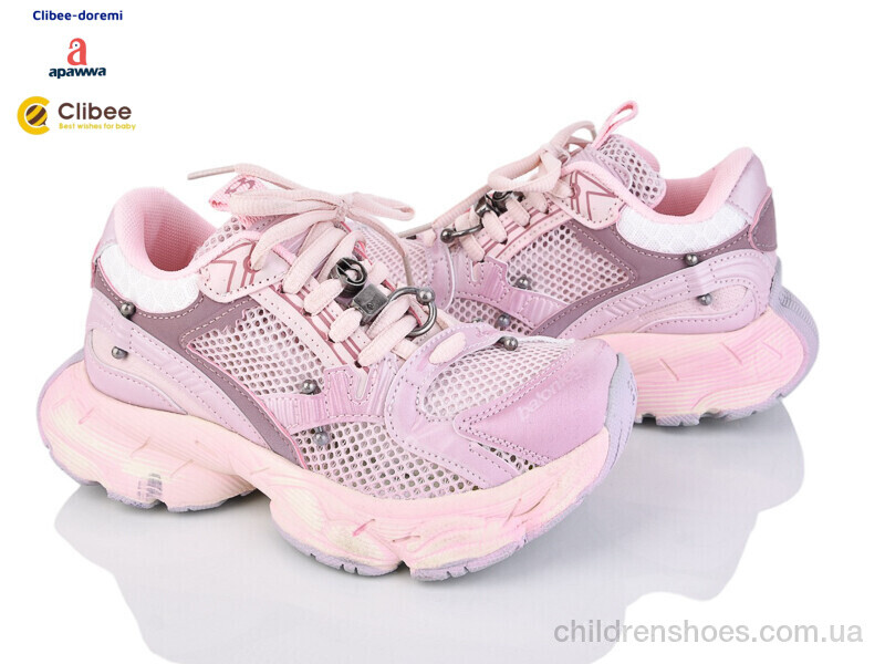 Кроссовки A2760 pink Clibee-Doremi / p. 31-37 / 7пар