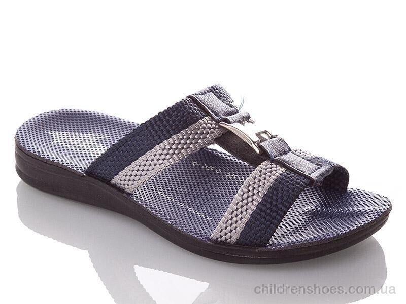 Шлепки детские Demur BH-B-blue-grey