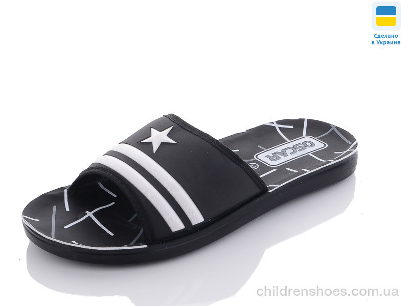 Шлепки Oscar S43 black