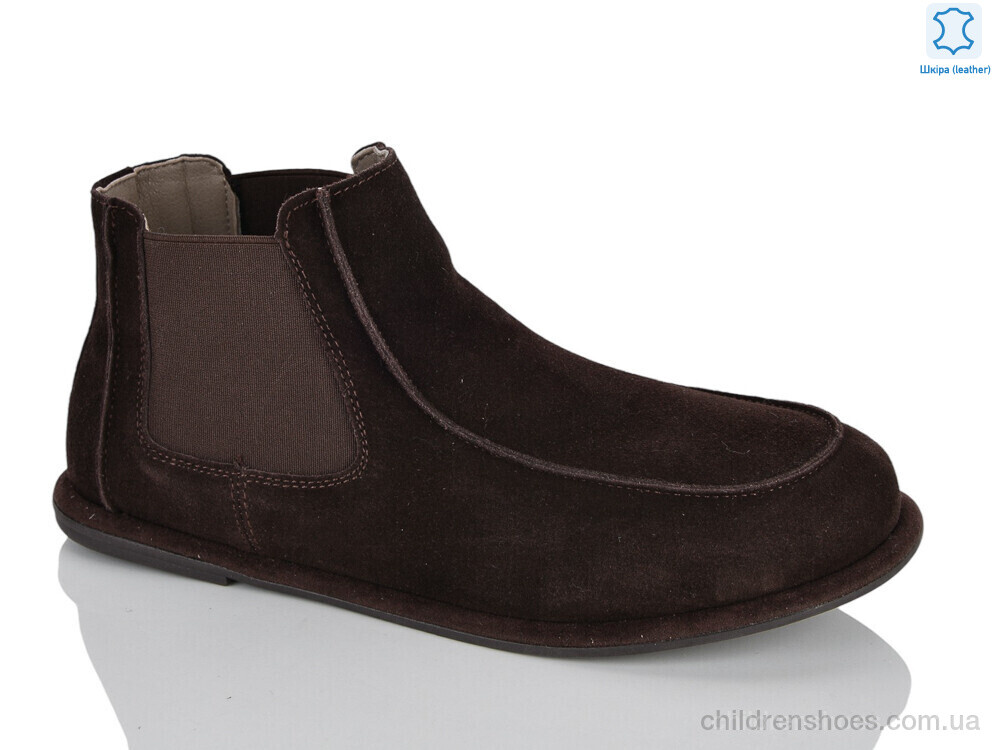 Ботинки E6266-20 d.brown DINO ALBAT / p. 36-41 / 8пар