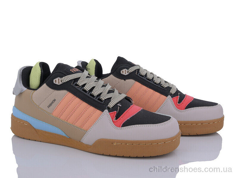 Кроссовки Wonex 188-7 grey-khaki