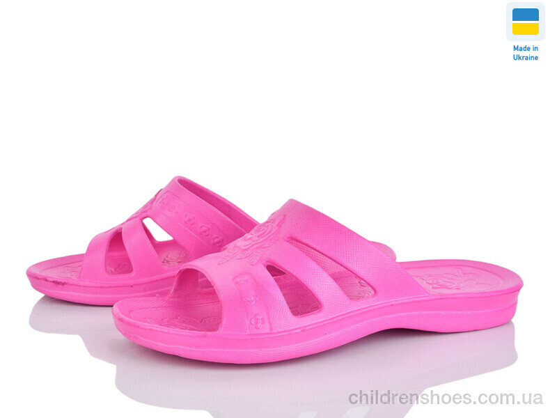 Шлепки женские Cross Cross троянда 007 рожевий