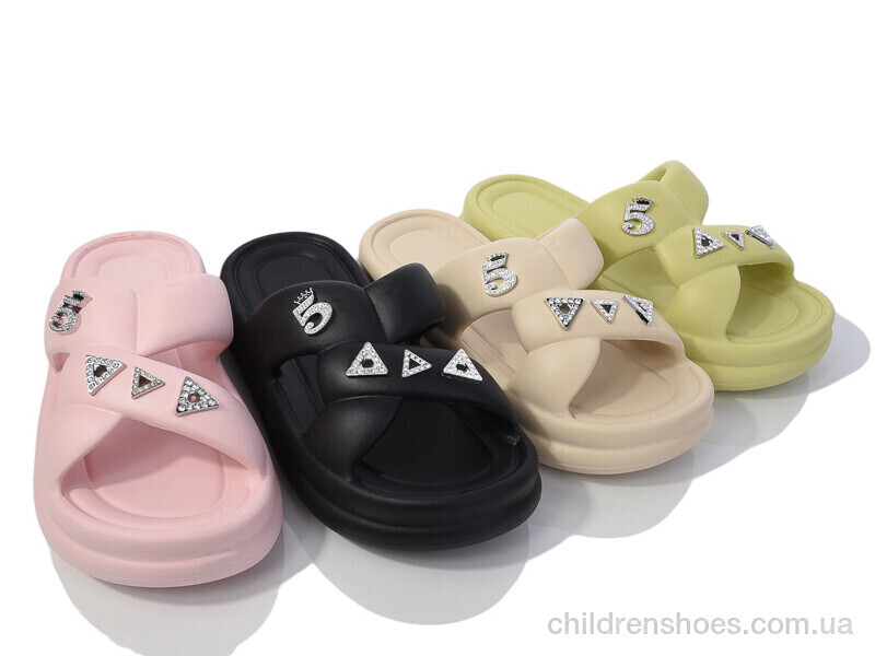 Шлепки женские No brand YZ212 mix