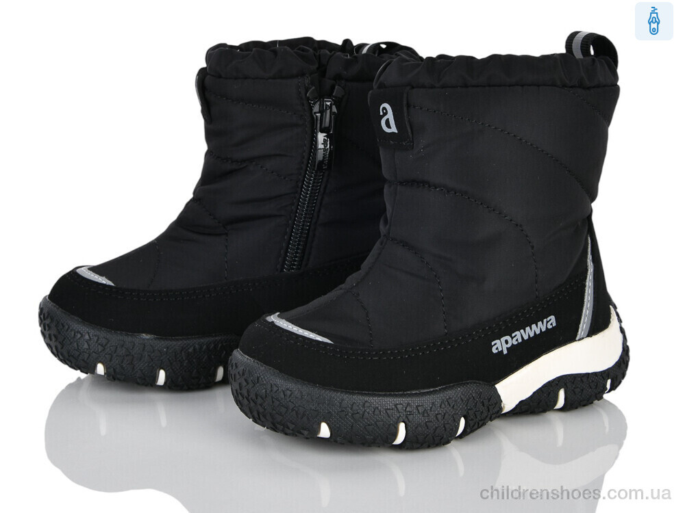 Дутики ABD0166P-1 black Clibee-ShoSho / p. 23-28 / 6пар