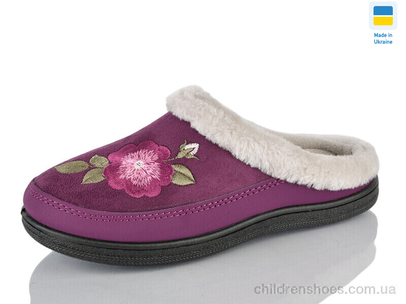 Тапки T01 фіолет Lot Shoes / p. 37-41 / 8пар