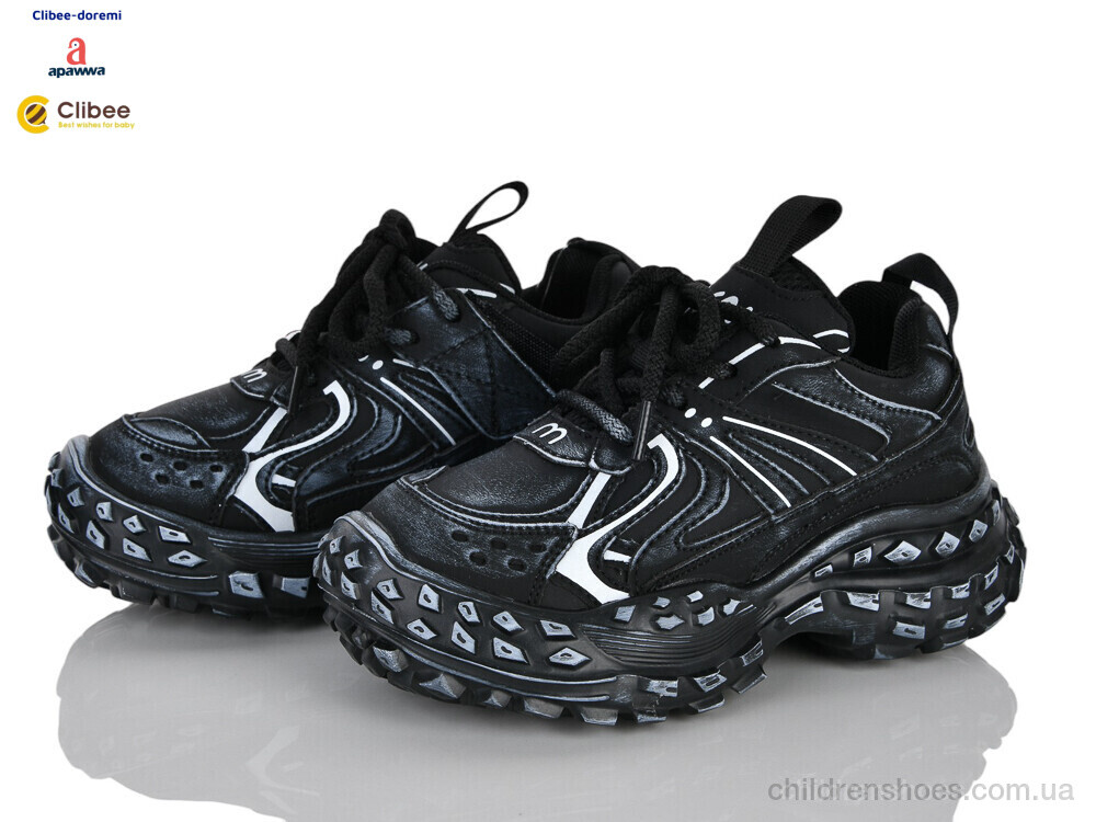 Кроссовки ABC8665-56 black Clibee-Doremi / p. 31-37 / 7пар