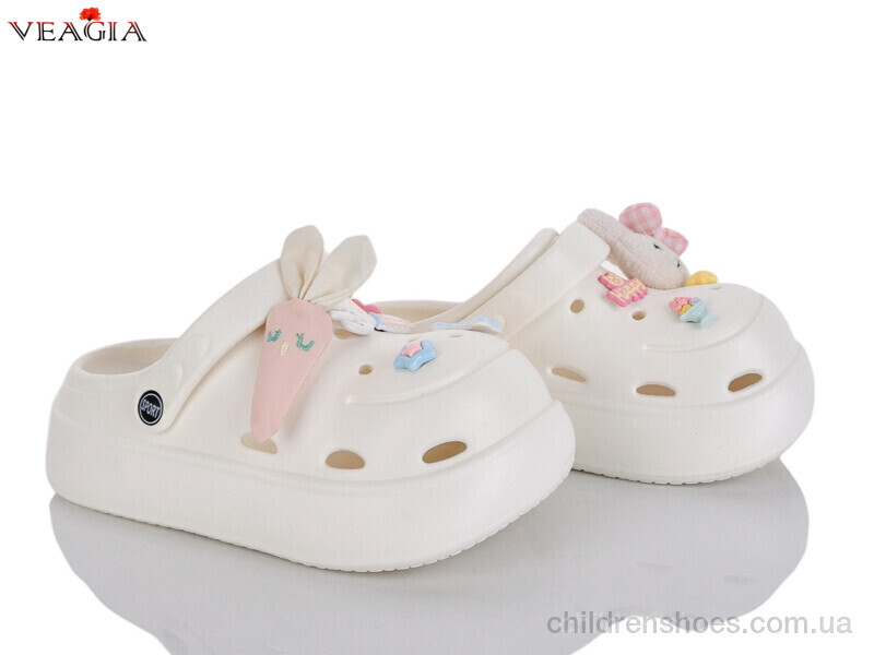 Кроксы No brand 3006-1 beige