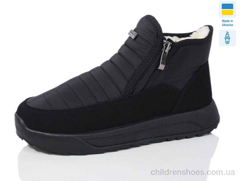 Дутики 3703 чорний Lot Shoes / p. 37-42 / 6пар