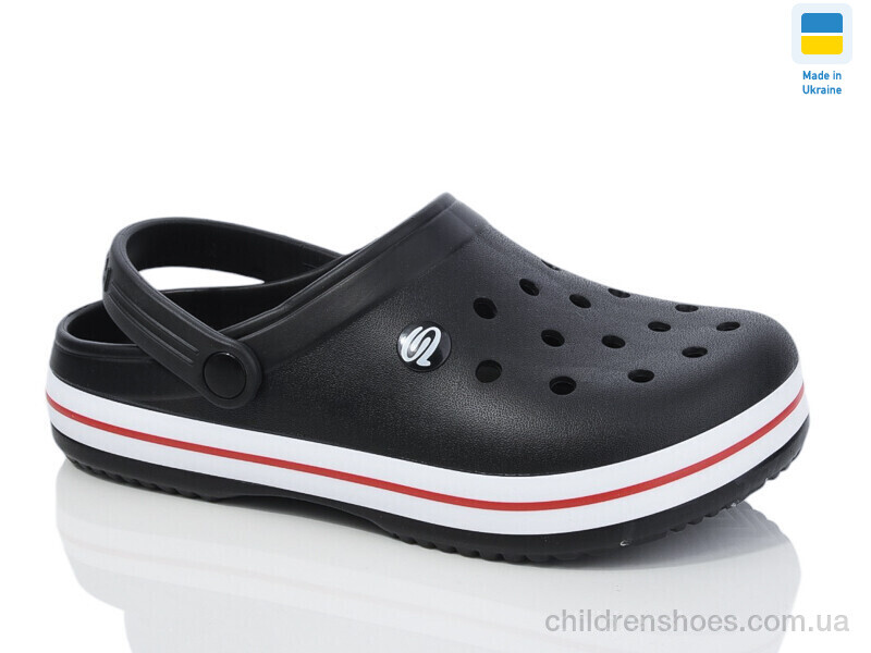 Кроксы Progress 224 чорний