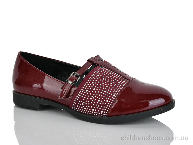 Туфли 0562 бордо Summer shoes / p. 36-41 / 8пар