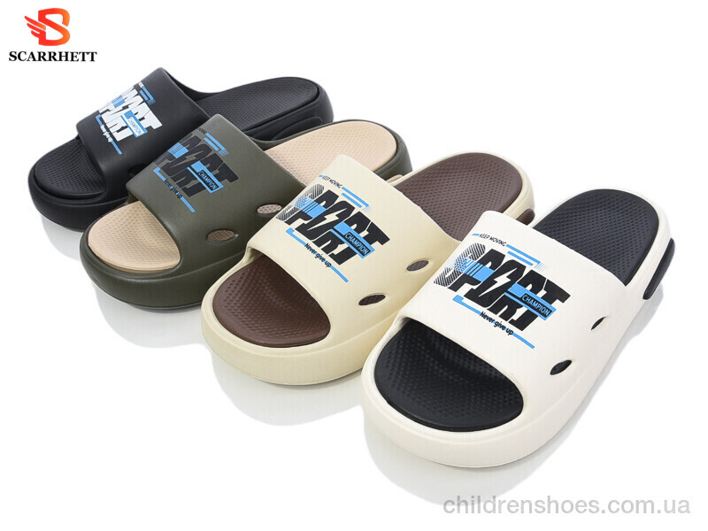 Шлепки No brand B7640 mix