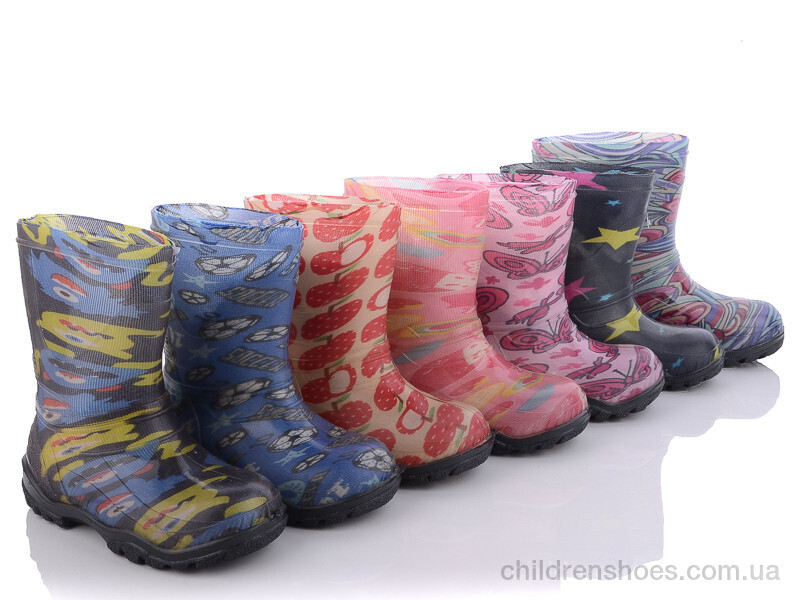 Резиновая обувь Сапог силикон mix Slippers / p. 23-32 / 18пар