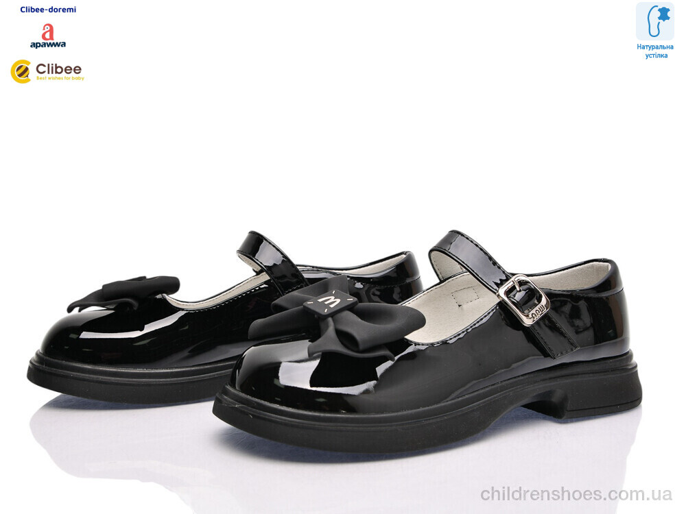 Туфли ABC5705 black Clibee-Doremi / p. 31-36 / 8пар