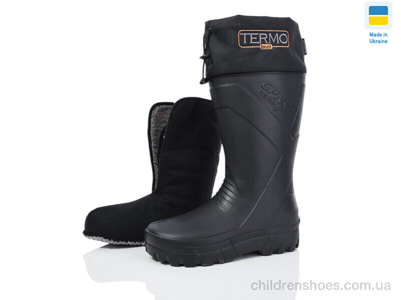 Сапоги из пены Гипанис N135-1 чорний