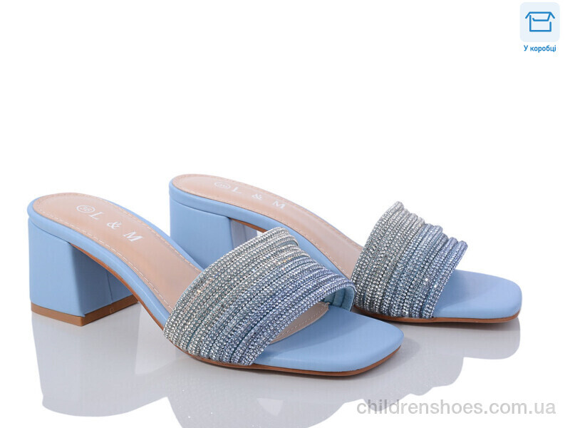 Шлепки женские L&M F55-4