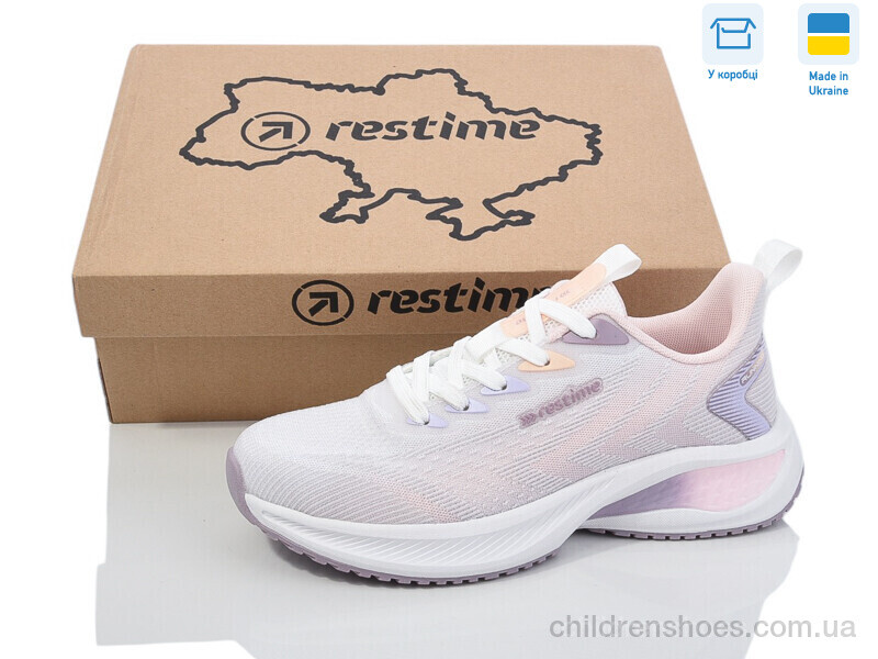 Кроссовки Restime RWL25538 white-nude