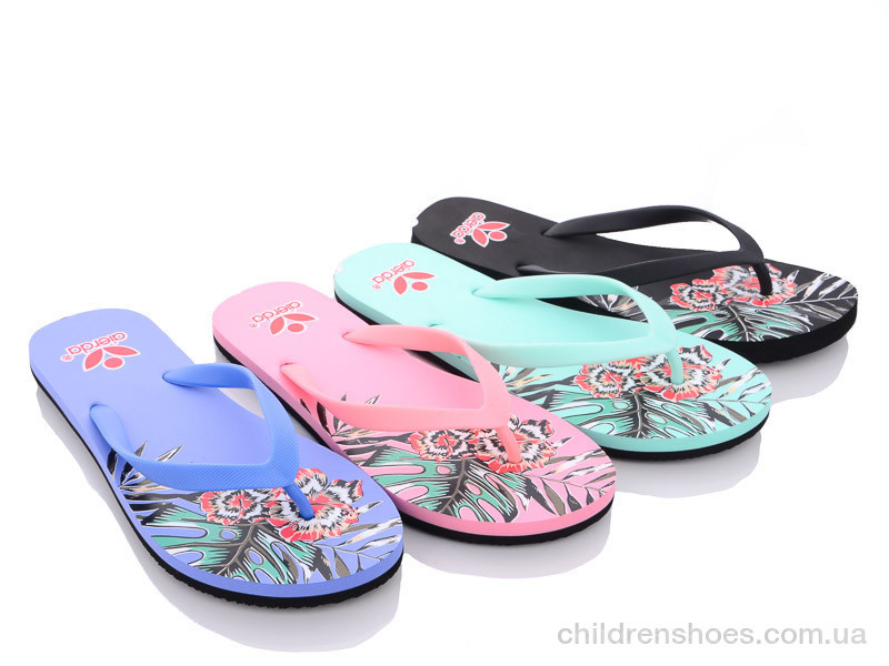 Шлепки женские Aierda N918 mix