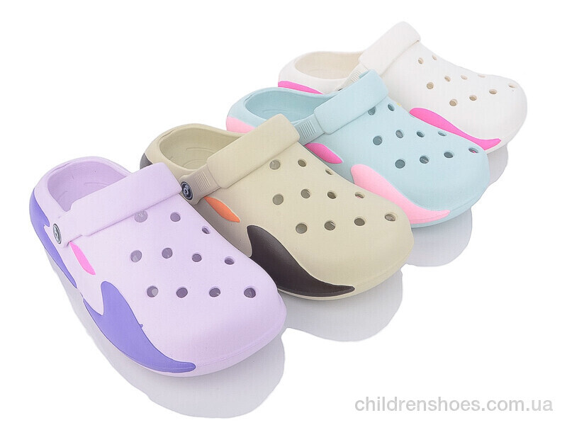 Кроксы No brand F777-4 mix