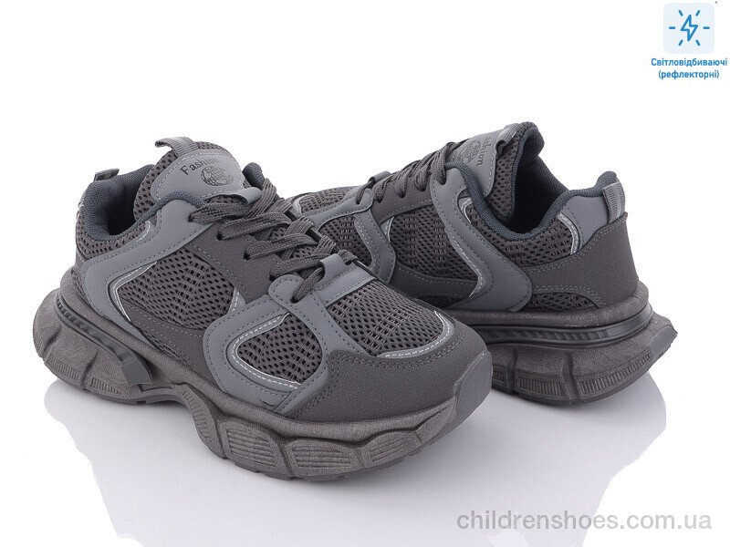 Кроссовки Violeta only one 136-25 grey світловідбивач