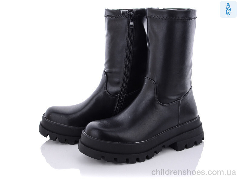 Ботинки M607-1 black Violeta / p. 36-41 / 8пар