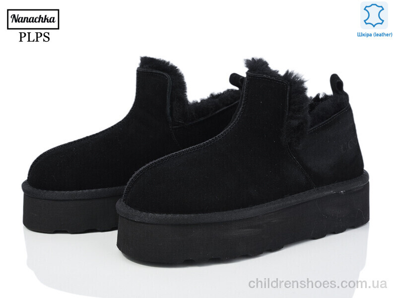 Угги 5804 black PLPS-Nanachka / p. 36-41 / 6пар
