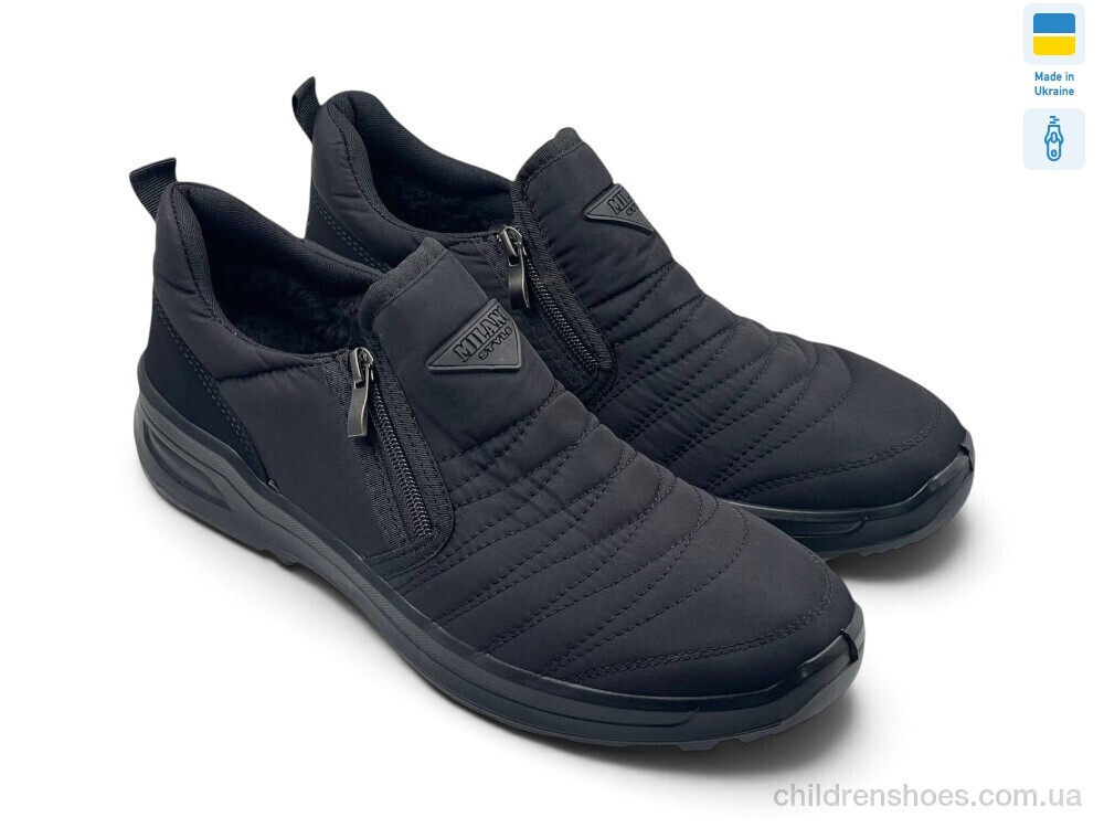 Ботинки 5301 чорний Rai shoes / p. 41-45 / 6пар