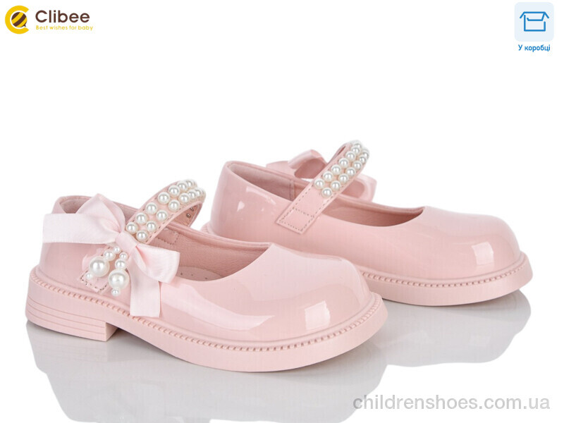 Туфли DB660-4 pink Clibee / p. 26-31 / 6пар
