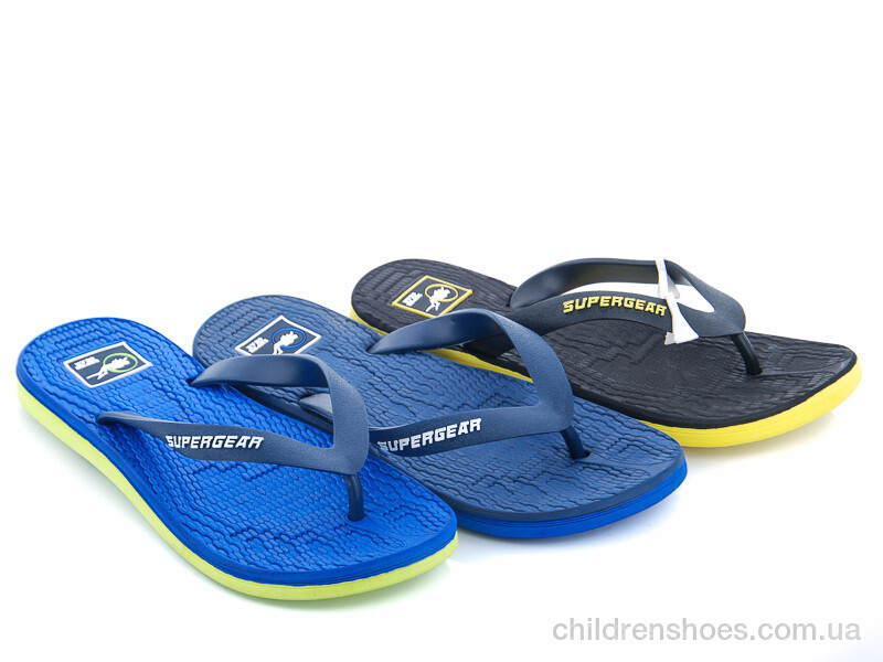 Шлепки детские Super Gear V1535 mix