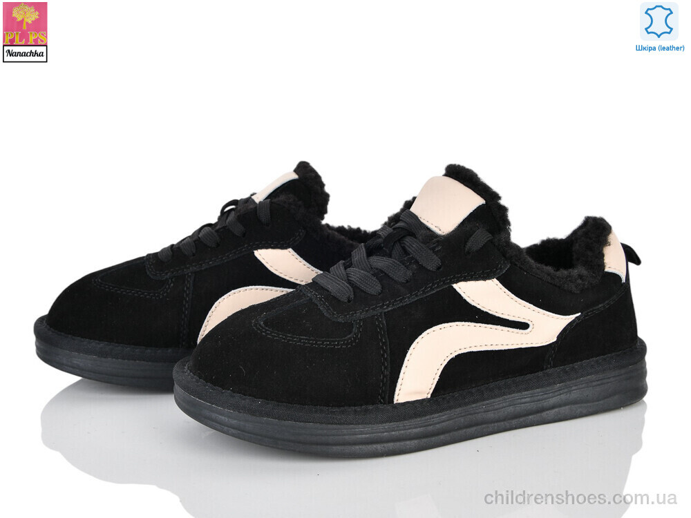 Кроссовки GF2628 black PLPS-Nanachka / p. 36-40 / 6пар